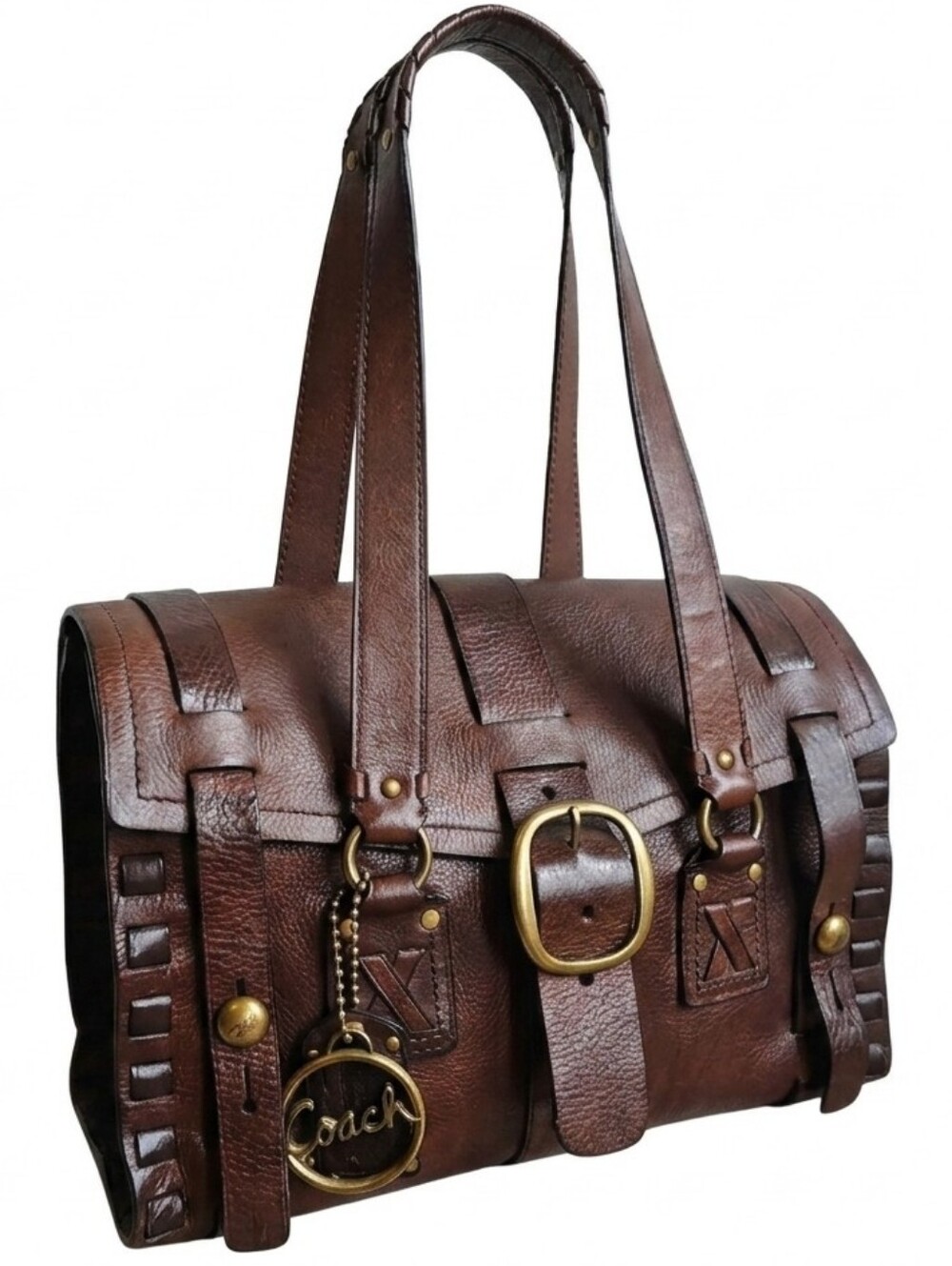 Coach 2007 Legacy Thompson Karee Flap Bag 11375 | Archival Mahogany